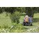 Tractoras de gradina HUSQVARNA RC 320 Ts AWD, benzina, hidrostatic, Li-Ion 17 CP 